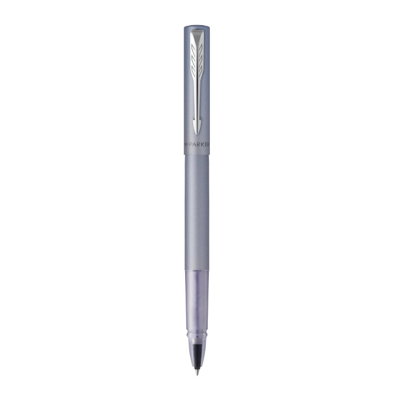 PARKER Stylo roller VECTOR XL, bleu argent métallisé C.T.