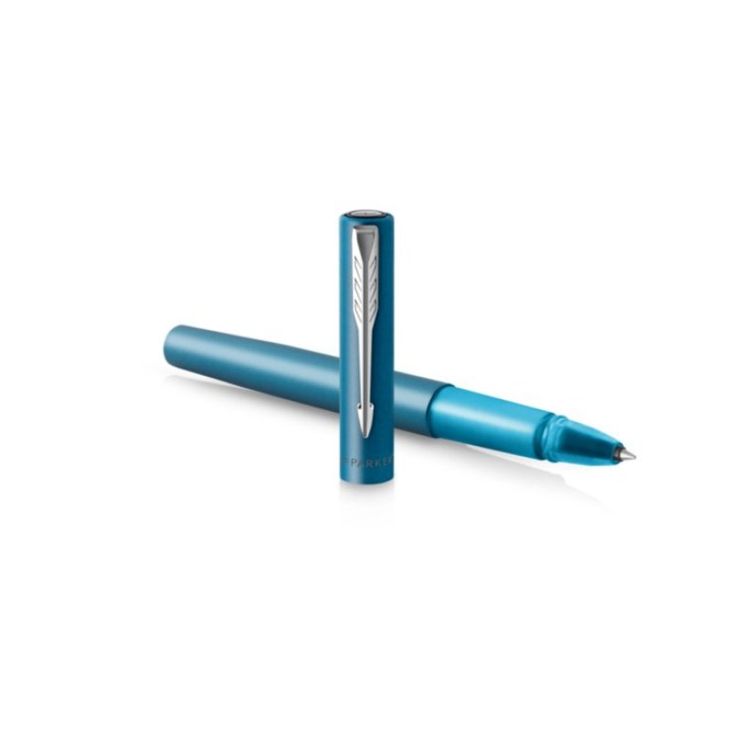 PARKER Stylo roller VECTOR XL, bleu sarcelle métallisé C.T.