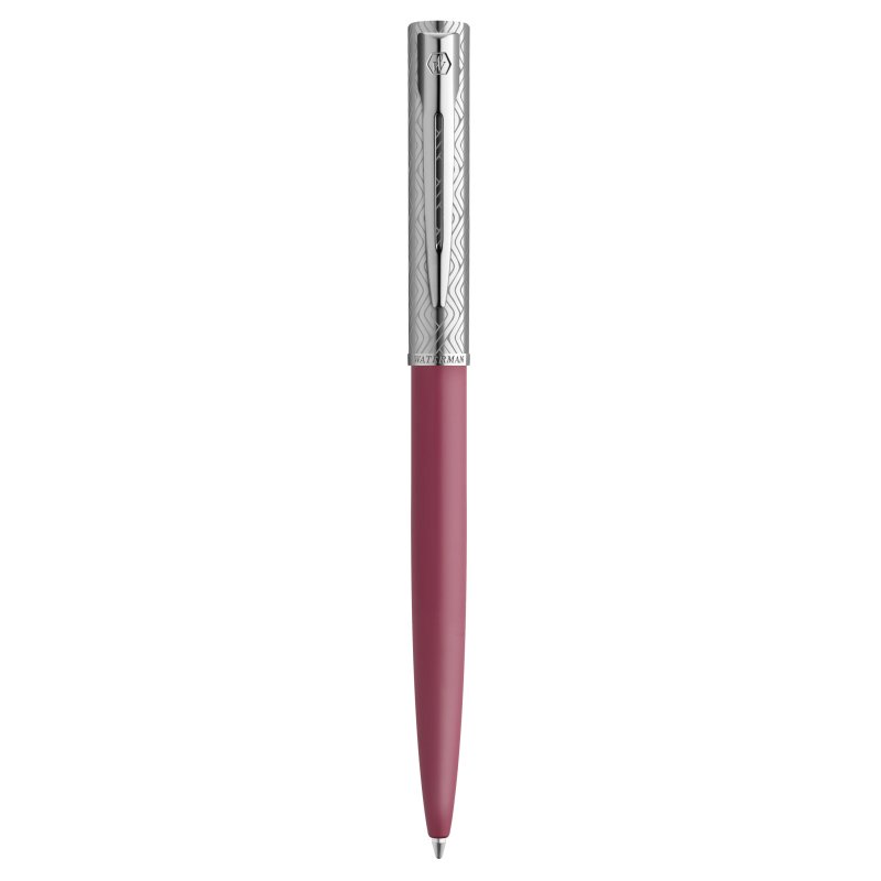 WATERMAN Stylo à bille rétractable Allure Deluxe, Rose C.T.
