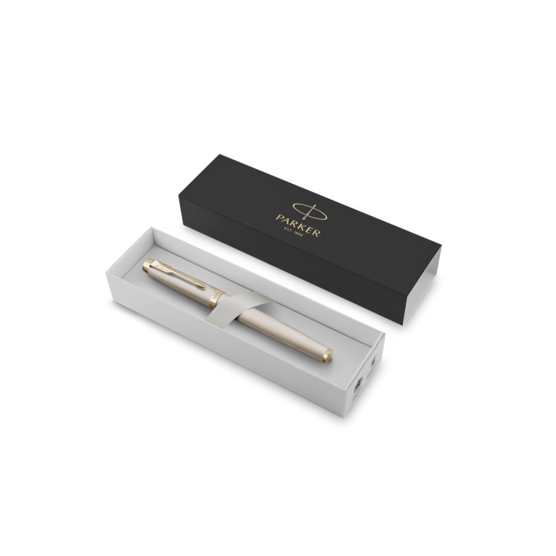 PARKER Stylo roller IM Monochrome, Champagne