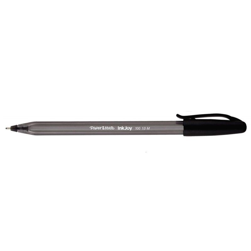 Papermate InkJoy 100 ST Noir Stylo à bille Moyen 8 pièce(s)