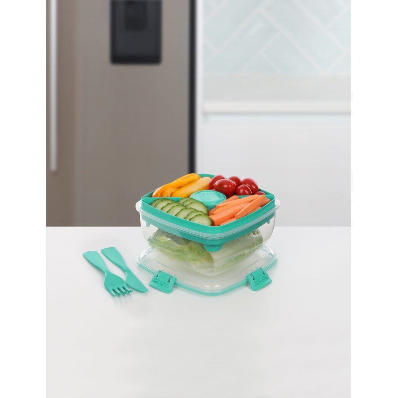 Sistema Boîte à salade SALAD TO GO, 1,1 l, couleurs assortis