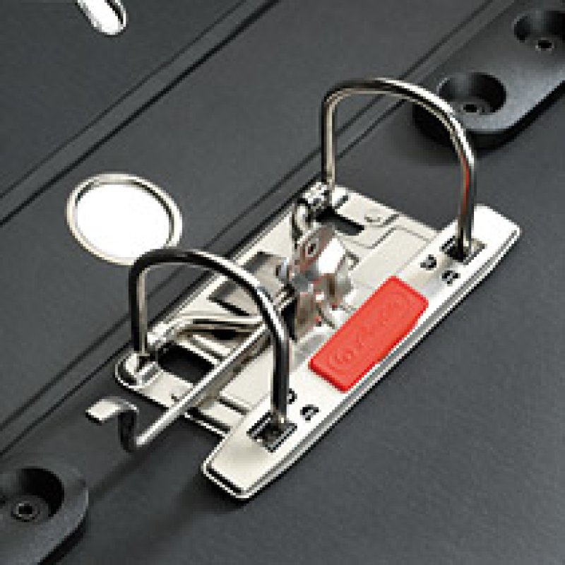 herlitz Classeur suspendu maX.file, dos: 50 mm, noir