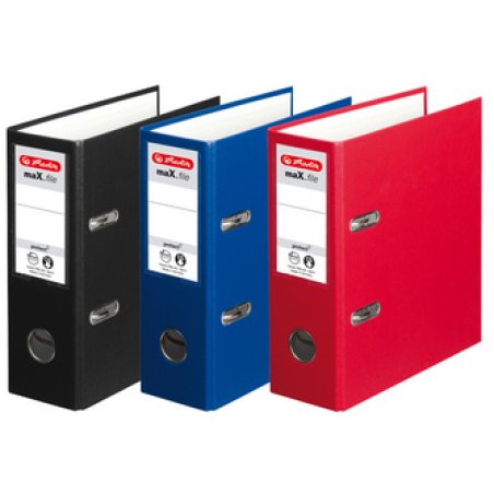 herlitz Classeur PP maX.file protect, A5 paysage, noir