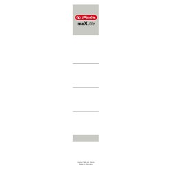 herlitz Etiquette pour dos de classeur maX.file, 30 x 190 mm