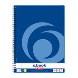Herlitz 10834125 writing notebook A4 80 sheets Blue