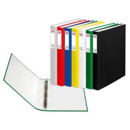 herlitz Classeur à anneaux maX.file protect, A4, 4 anneaux
