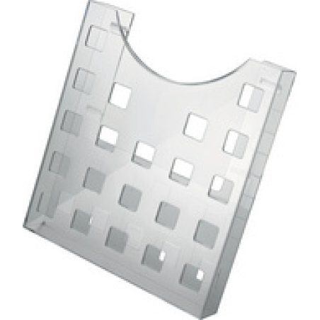 helit Porte-brochures "the grid", A4, gris-transparent