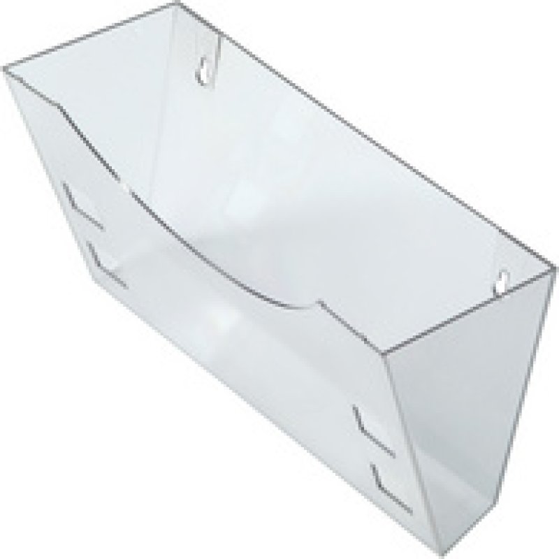 helit Porte-brochures "the grid", A4, gris-transparent