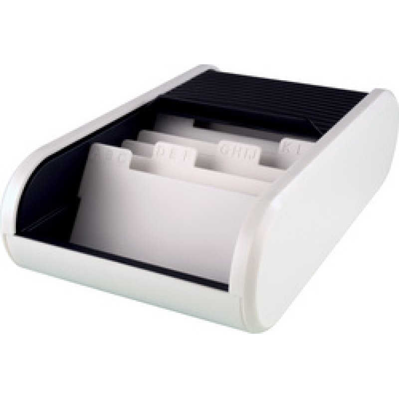 helit Visitenkartenbox "the personal", schwarz/blau