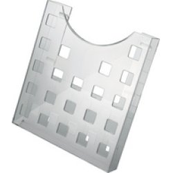 helit Porte-brochures "the grid", A4 portrait, transparent