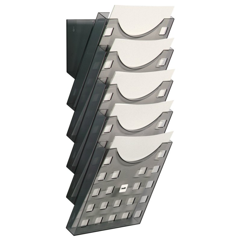 helit Porte-brochures mural "the grid wall", transparent