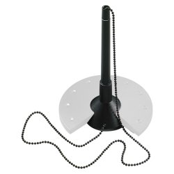 Helit H6359098 porte crayons et stylos Plastique Noir, Argent