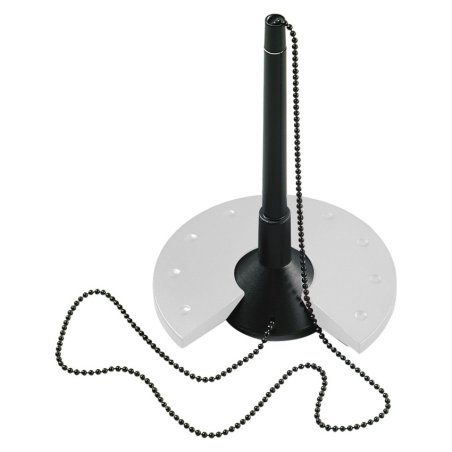 Helit H6359098 pen/pencil holder Plastic Black, Silver