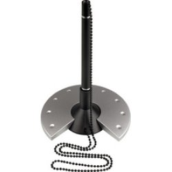 helit Porte-stylo Silver "the base", avec chaîne, argent