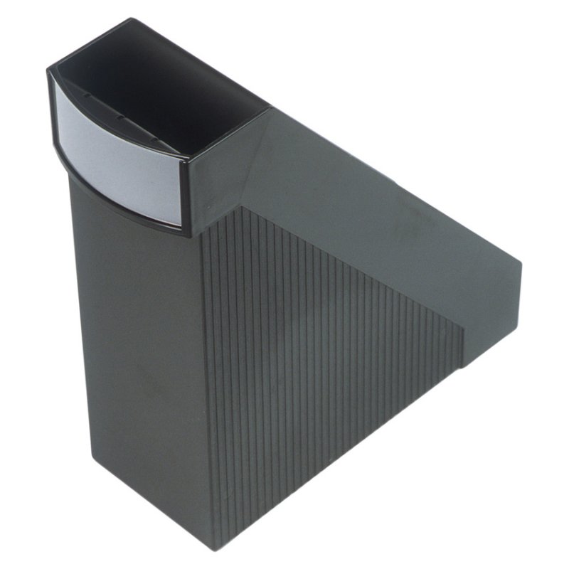 Helit H6361595 bac de rangement de bureau Plastique Noir