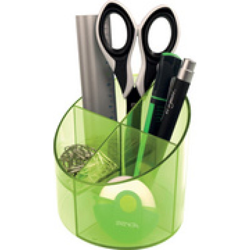 helit Pot multifonction "the cross", 4 compartiments, rouge