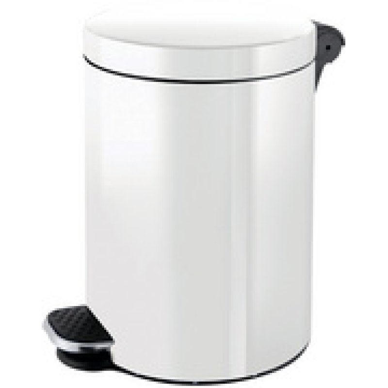 helit Poubelle cosmétique à pédale avec ions d'argent