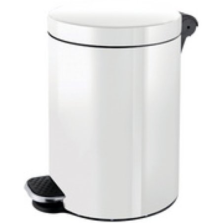 helit Poubelle cosmétique à pédale avec ions d'argent