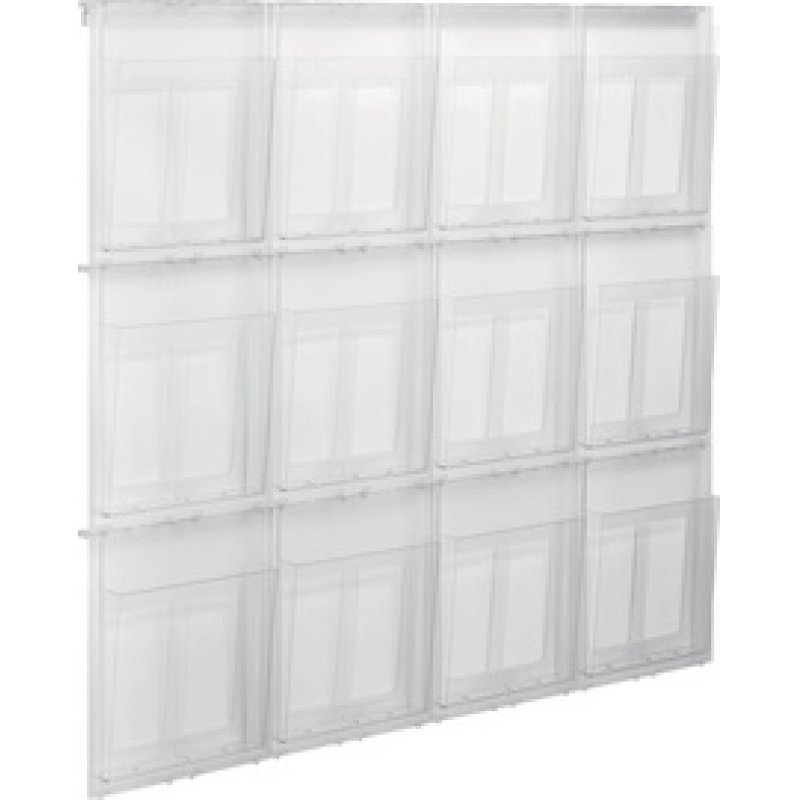 helit Porte-brochures mural "the placativ", transparent