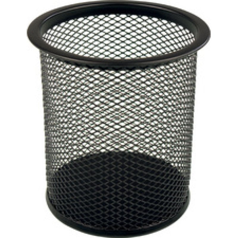 helit Pot à crayons "the round network", noir