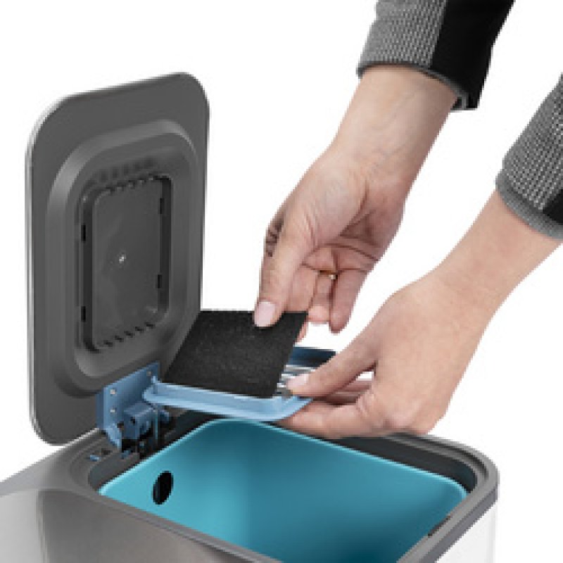 helit Poubelle de tri sélectif "the classy", 2 x 12 litres