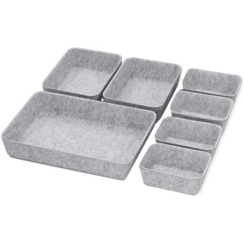 helit Kit d'inserts de tiroir "the organizer", 7 pièces