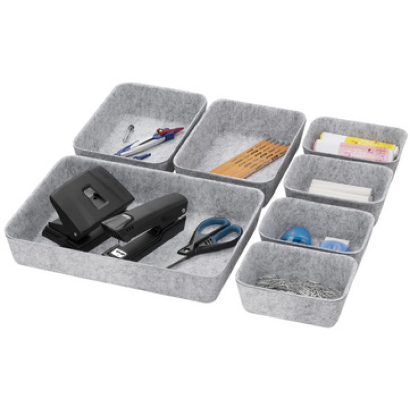 helit Kit d'inserts de tiroir "the organizer", 7 pièces