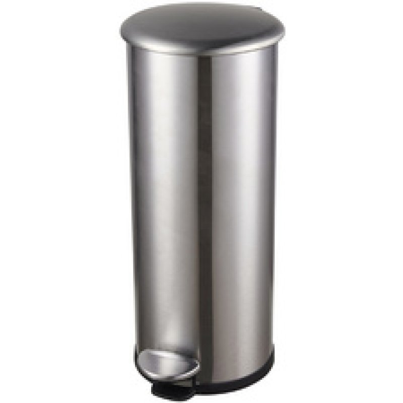 helit Poubelle à pédale "the zinc", 20 litres, blanc