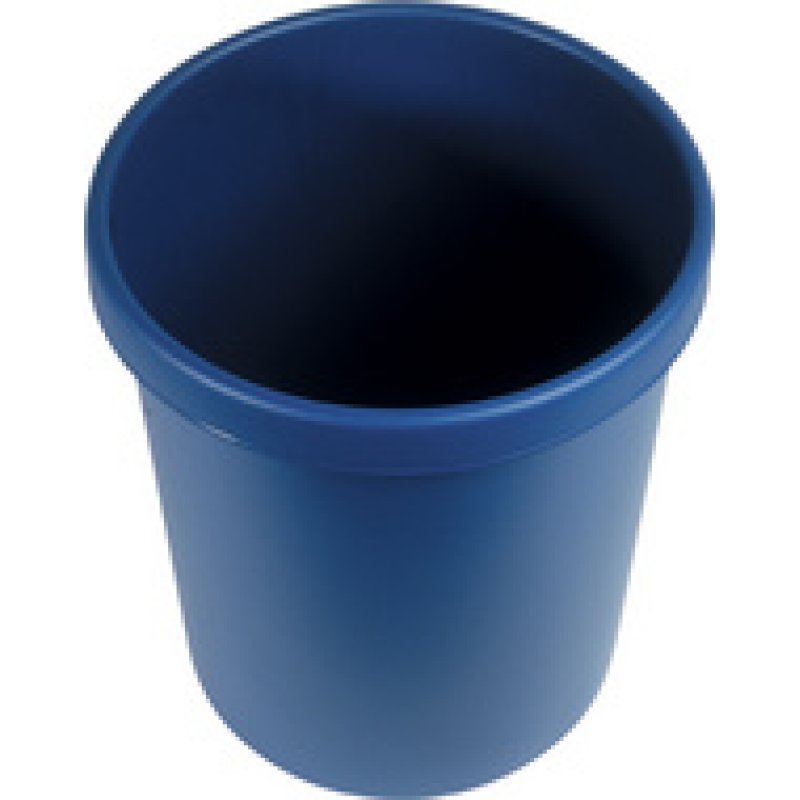 helit Corbeille à papier "the german", rond, 30 litres, vert