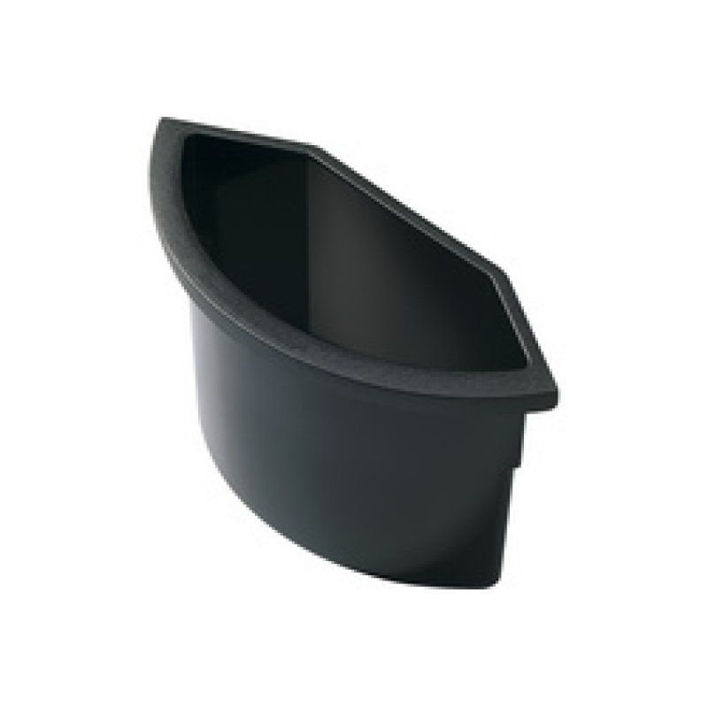 helit Corbeille à papier "the firefighter", 12 L, noir