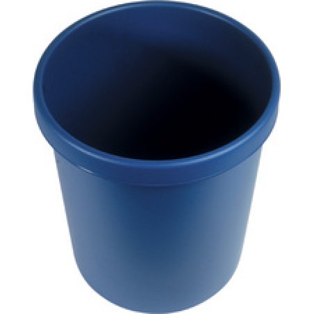 helit Corbeille à papier "the german", 45 litres, PE, rouge