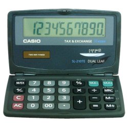 Casio SL-210TE calculator Pocket Basic Black