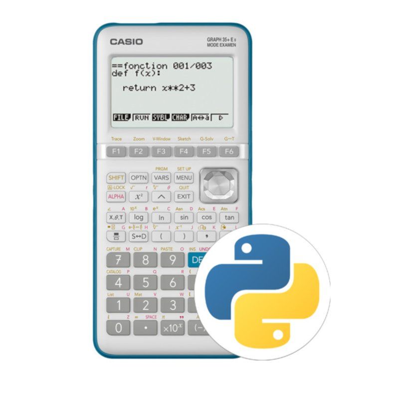 CASIO Calculatrice graphique Graph 35 E II mode examen