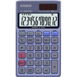 Casio SL-320TER calculator Pocket Basic Blue