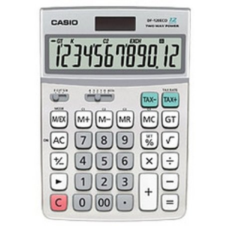 Casio DF-120ECO calculator Desktop Display