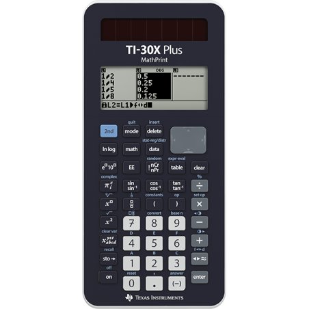 Texas Instruments TI-30X calculatrice Poche Calculatrice scientifique Noir