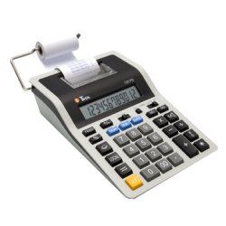 TWEN Calculatrice imprimante 120 PD, gris / noir