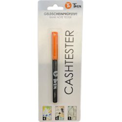 TWEN Stylo détecteur de faux billets, couleur: orange / noir