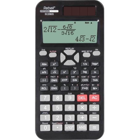 Rebell SC2060S calculator Pocket Scientific Black