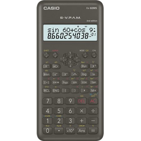 CASIO Schulrechner FX-82 MS 2nd edition, Batteriebetrieb