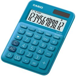 Casio MS-20UC-BU calculator Desktop Basic Blue