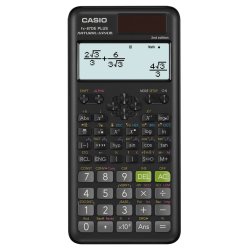 Casio FX-87DE Plus 2nd edition calculator Pocket Scientific Black