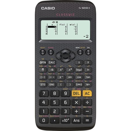 Casio FX-82DE X calculator Pocket Scientific Black