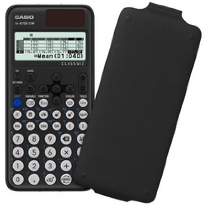 CASIO Schulrechner FX-87DE CW, Solar-/Batteriebetrieb