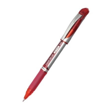 Pentel EnerGel Xm Capped gel pen Fine Red 12 pc(s)
