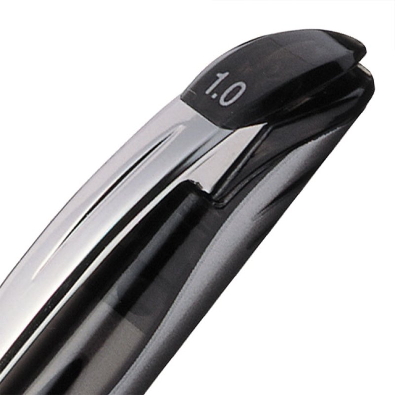 Pentel Stylo roller à encre gel EnerGel BL60, noir