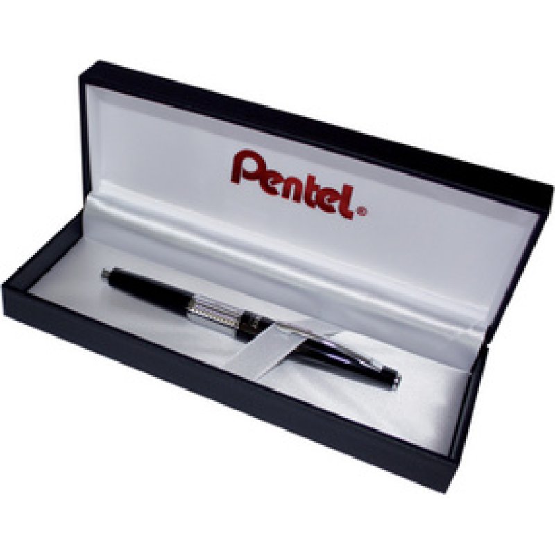 Pentel Porte-mines KERRY P1037, métallique, noir
