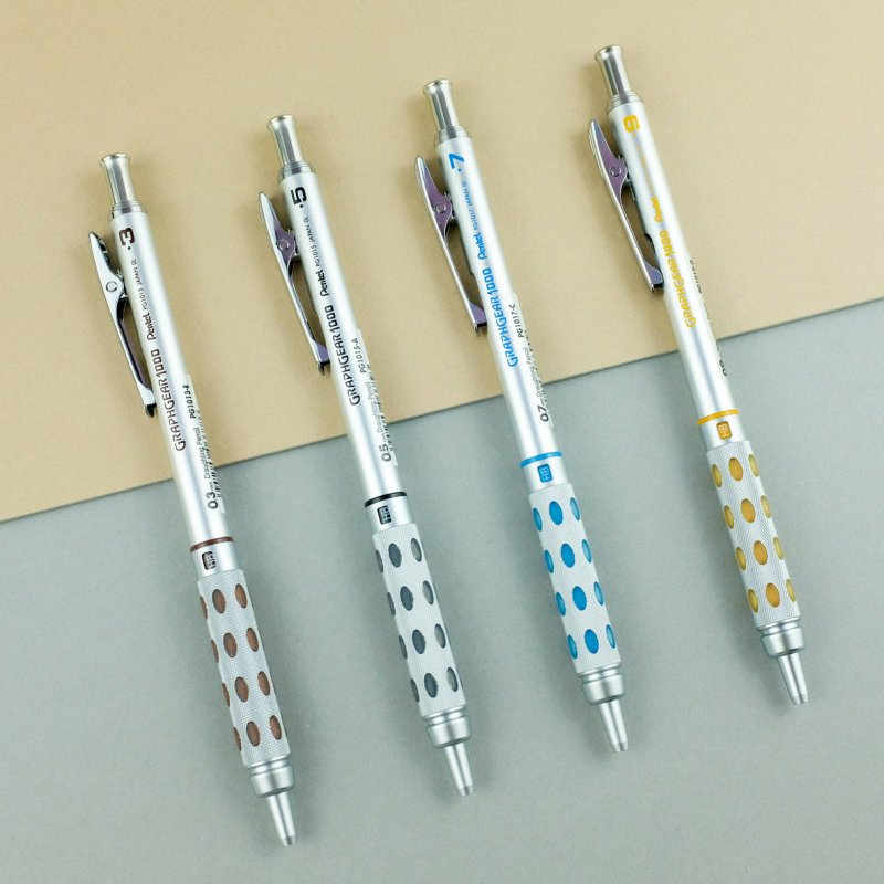 Pentel Porte-mines GRAPHGEAR 1000, diamètre de mines: 0,3 mm