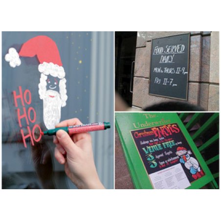 Pentel Marqueur décoratif "Wet Erase" SMW26,pointe biseautée